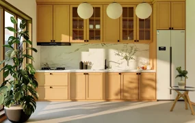 Single Wall Kitchen Design