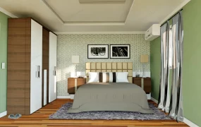 Retro Vintage Bedroom Idea