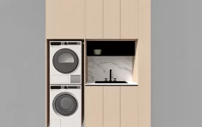 Laundry Room Storage Design