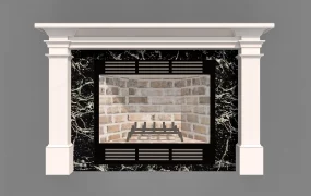 Living Room Fireplace