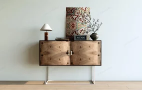 Mid Century Modern Console Cabinet