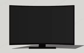 Curved Display Monitor