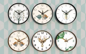 6 Cute Wall Clocks