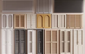 Architectural Louvered Doors And Venetian Blinds Collection