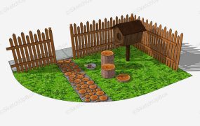 Backyard Dog House Idea
