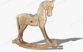 Wooden Rocking Horse