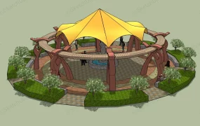 Beautiful Park Pavilion Design