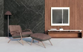 Lounge Chair And Ottoman