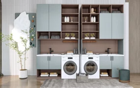 Modern Laundry Room Idea