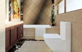 Small Bathroom With Bathtub