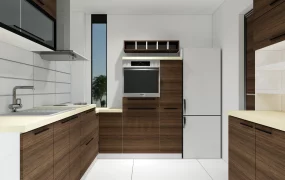 Modern Compact U Shaped Kitchen