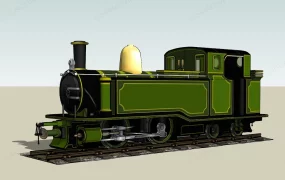 Classic Steam Locomotive