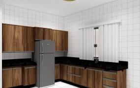 Modern L Shaped Kitchen