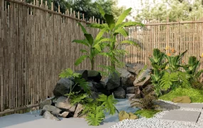 Small Patio Garden Idea