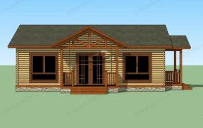 Wooden Farm House