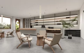 Japandi Modern Coffee Shop
