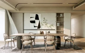 Wabi Sabi Dining Room Idea