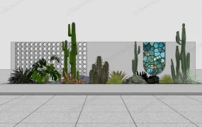 Tropical Raised Garden Bed