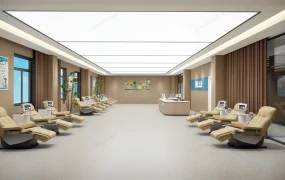 Blood Donation Room Interior