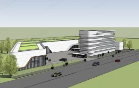 Modern Intercity Bus Station