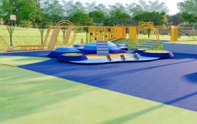 Rubber Flooring Playground