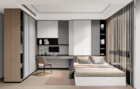 Modern Masculine Bedroom