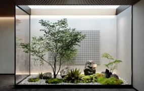 Interior Glass Garden