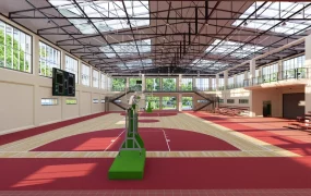 Indoor Basketball Gym