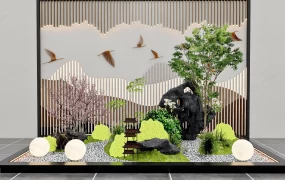 Small Chinese Courtyard Garden