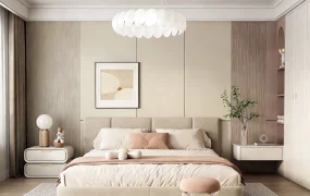 Cozy Cream Bedroom