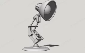 Swing Arm Industrial Desk Lamp
