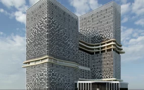 Luxury Modern Hotel Building