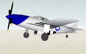 P 51 Mustang Aircraft