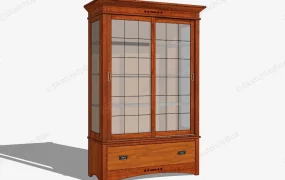 Rustic Wood Cupboard