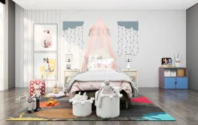 Princess Theme Toddler Girl Room