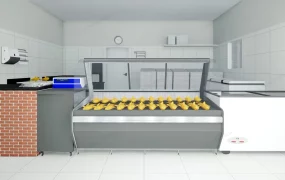 Small Bakery Shop Design Idea