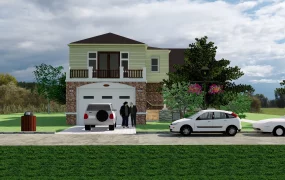 2 Storey House Exterior Design