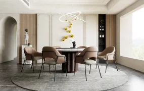 Luxurious Modern Minimalist Dining Room