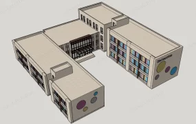 Kindergarten School Building