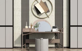 Minimalist Makeup Vanity Set