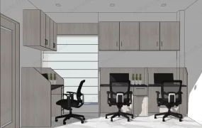 Small Space Office Design Layout