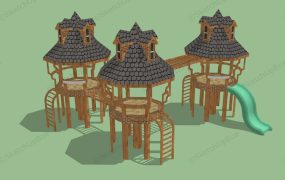 Kids Outdoor Playhouse