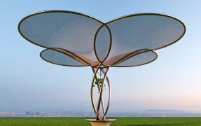 Leaf Like Shade Structure