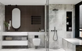 Contemporary Compact Bathroom Design