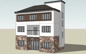 Chinese Rural Village House