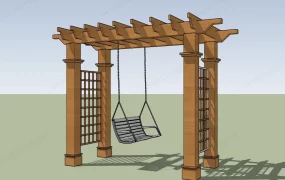 Pergola Swing Set