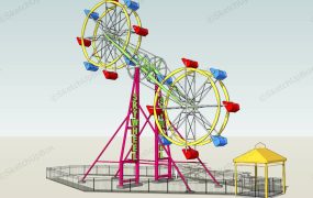 Double Ferris Wheel Ride