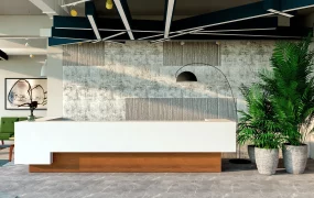 Gym Reception Desk Design