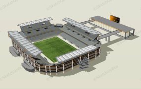 Football Field Stadium