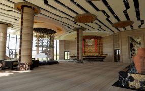 Oriental Style Hotel Lobby Ideas
